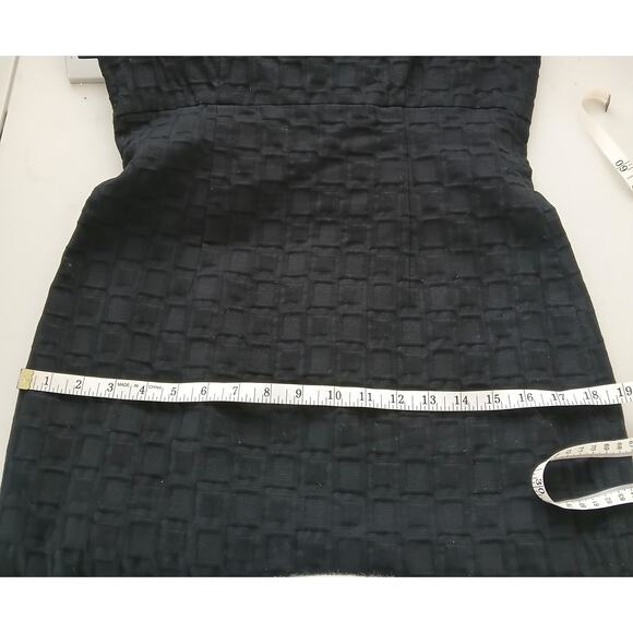 Taylor Textured Floral Rhinestone Sheath Dress Womens 6 Preppy Quiet Luxury - Picture 13 of 15